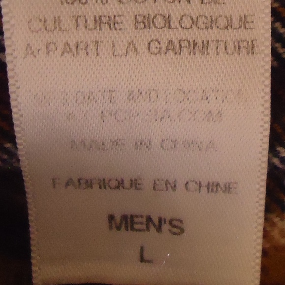 Patagonia  Organic Cotton Men's Brown Shirt 100% Cotton RN#51884  Size-L - Picture 8 of 10